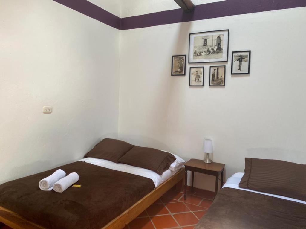 Popichi Hostel Villa de Leyva Eksteriør billede