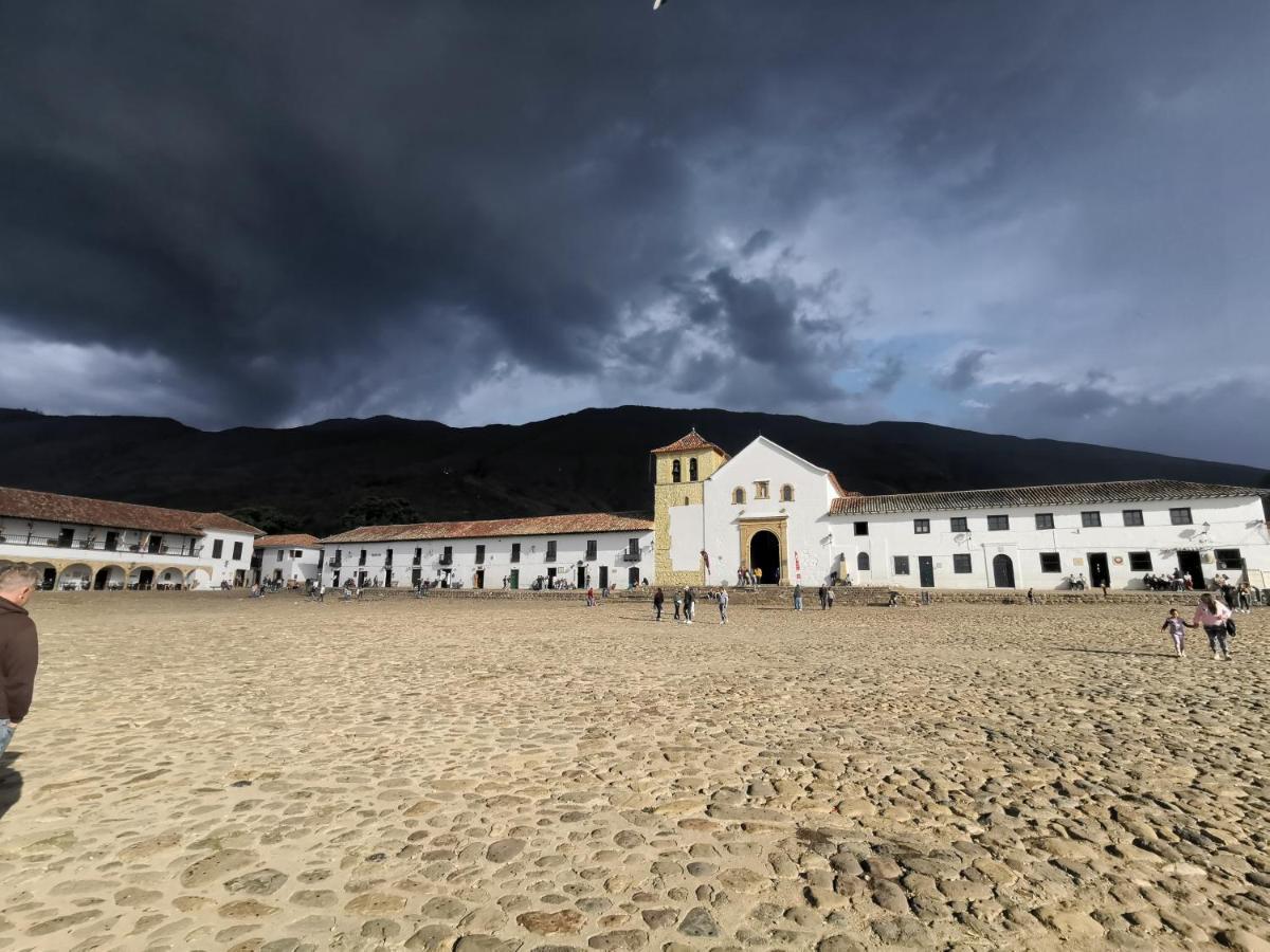 Popichi Hostel Villa de Leyva Eksteriør billede